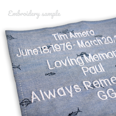 Collared Memory Pillow